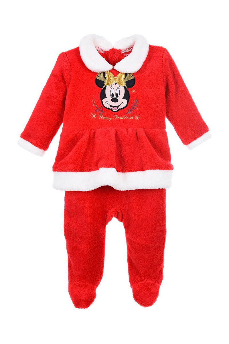 Grenouillère Minnie Disney Rouge