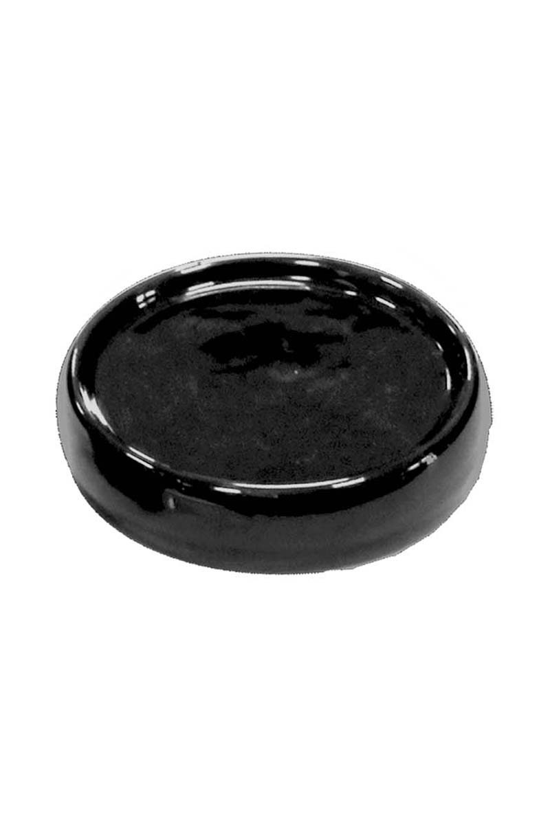 Porte-savon en céramique Bullea Noir