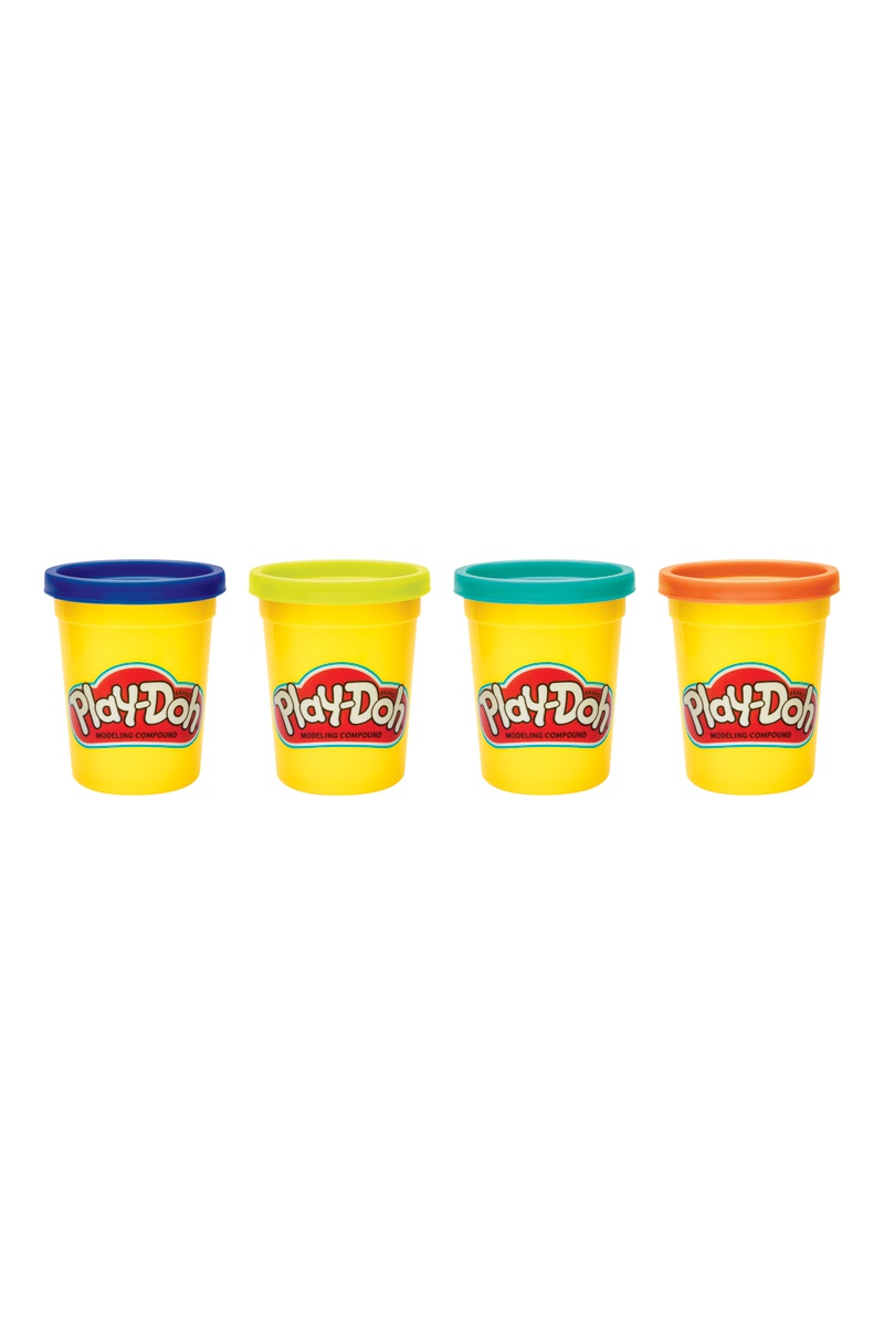 4 pots de pâtes à modeler Play-Doh - Dès 2 ans 