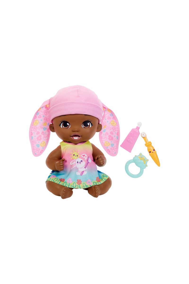 Poupée bébé lapin se brosse les dents - My Garden Baby - Dès 2 ans