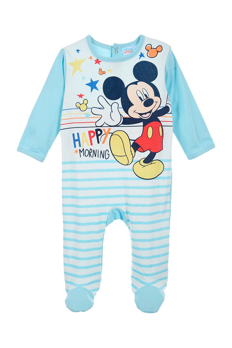 Grenouillère Mickey Disney Bleu clair et blanc
