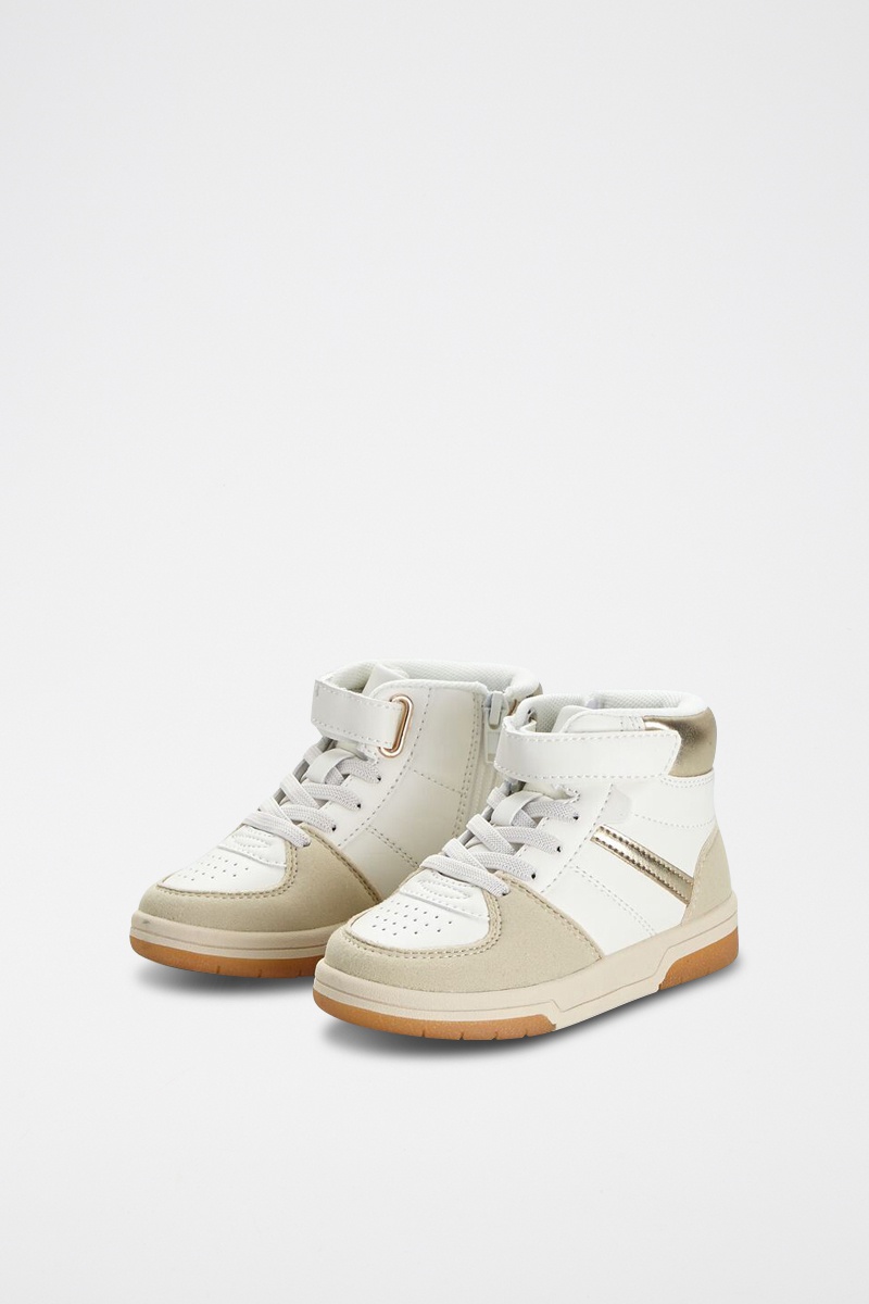Baskets montantes Blanc