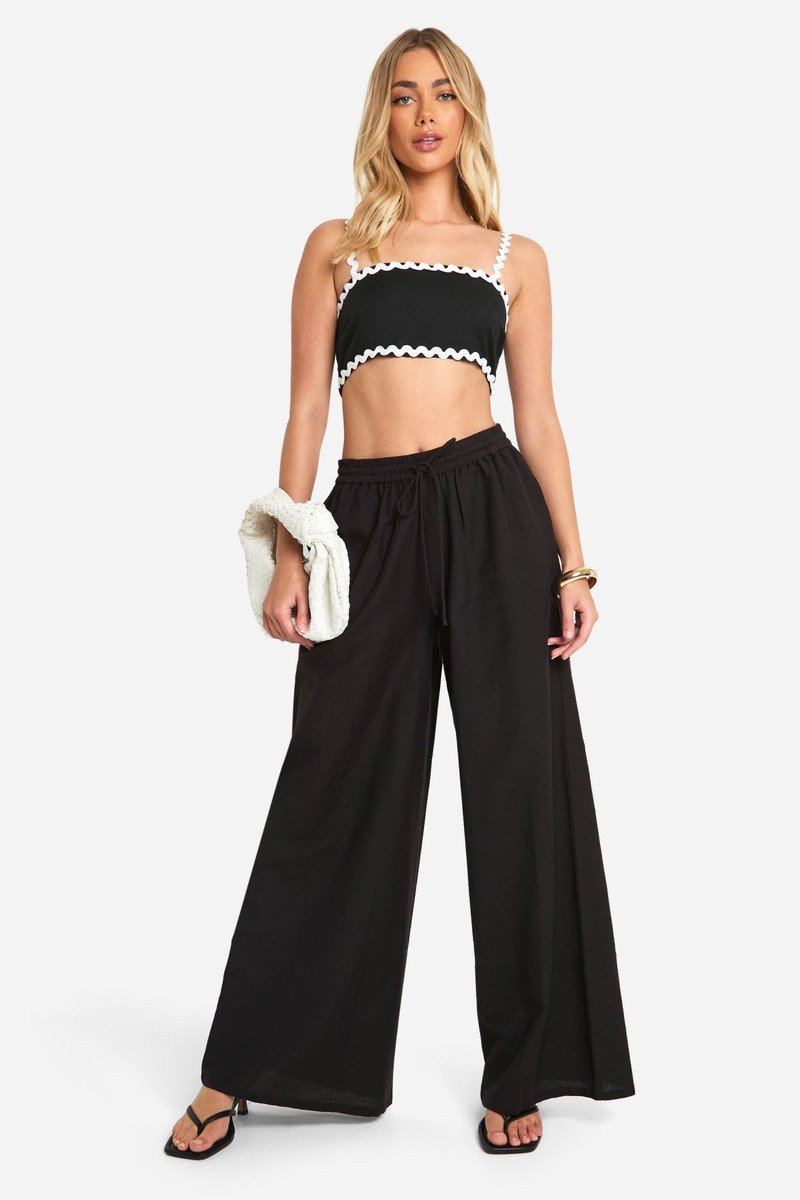 Crop top - Negro